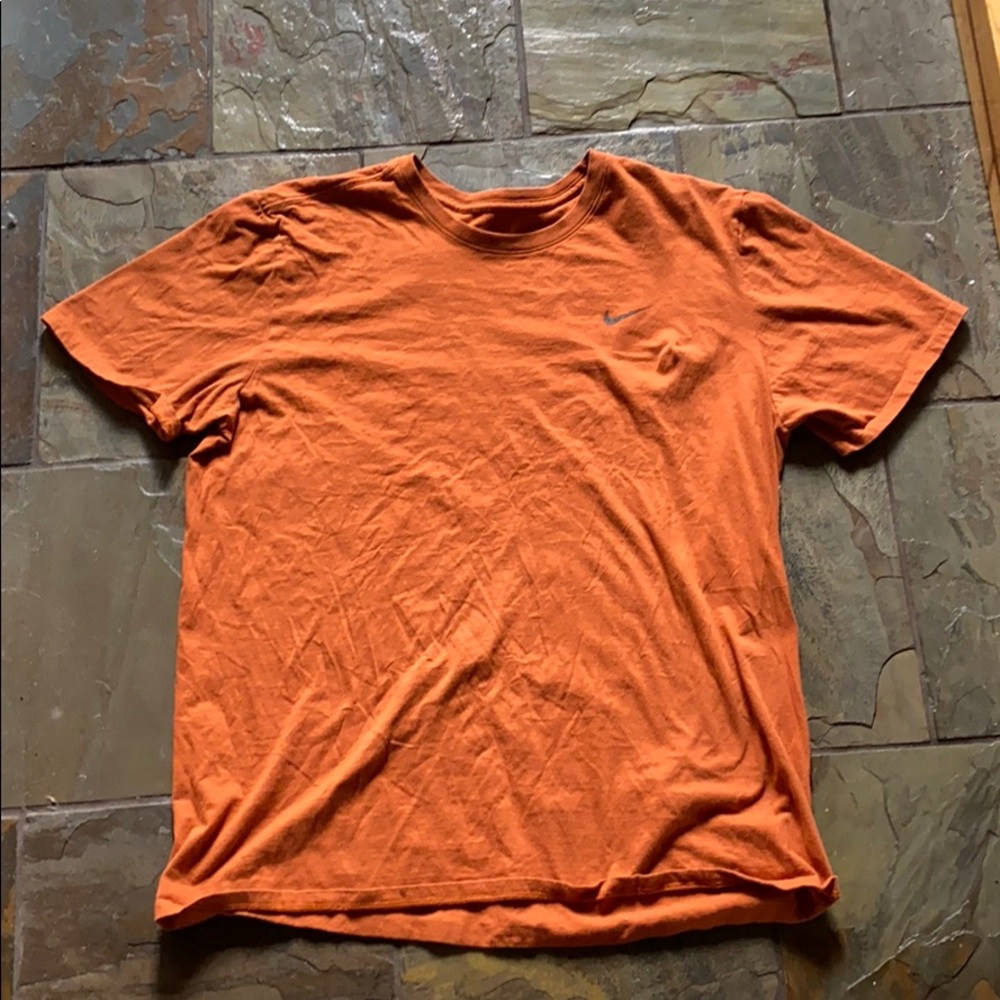 Orange Nike T-shirt